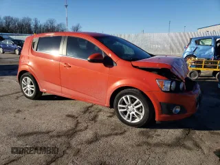 2013 Chevrolet Sonic LT with VIN 1G1JC6SH4D4108727, listed as a Copart auction lot 47113725 with 59,042 mi miles and Salvage Title. Bid and sale history available at carsss.com. Image 4.