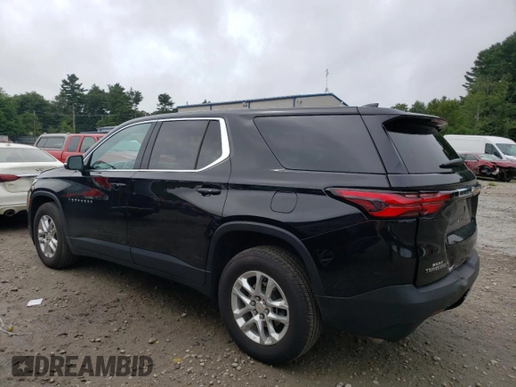 2023 Chevrolet Traverse LS with VIN 1GNEVFKW6PJ182195, listed as a Copart auction lot 66837634 with 26,560 mi miles and Salvage Title. Bid and sale history available at carsss.com. Image 2.