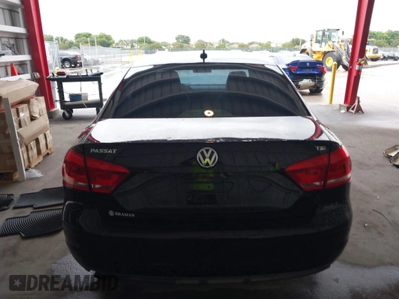 2014 Volkswagen Passat S with VIN 1VWAT7A37EC035831, listed as a IAAI auction lot 42648263 with 118,081 mi miles and . Bid and sale history available at DreamBid. Image 16.