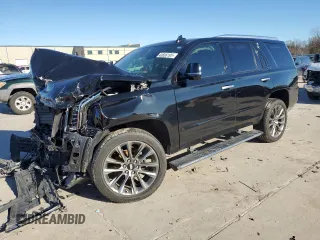 2020 Cadillac Escalade Luxury z VIN 1GYS4BKJ8LR191806, wystawiony jako Copart lot #43606195 z przebiegiem 56 906 mil mil oraz Szkoda całkowita • Salvage title. Historia ofert i sprzedaży dostępna na DreamBid. Obrazek 1.