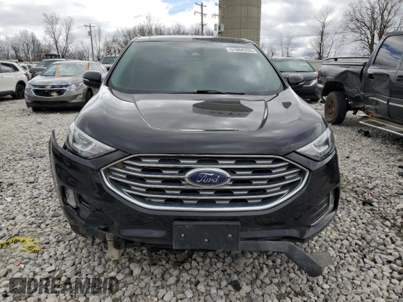 2020 Ford Edge SEL with VIN 2FMPK4J91LBB66541, listed as a Copart auction lot 51804255 with 128,900 mi miles and Salvage Title. Bid and sale history available at carsss.com. Image 5.
