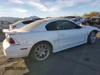 1997 Ford Mustang Cobra with VIN 1FALP47VXVF139807, listed as a Copart auction lot 88045305 with 113,571 mi miles and Salvage Title. Bid and sale history available at carsss.com. Image 3.