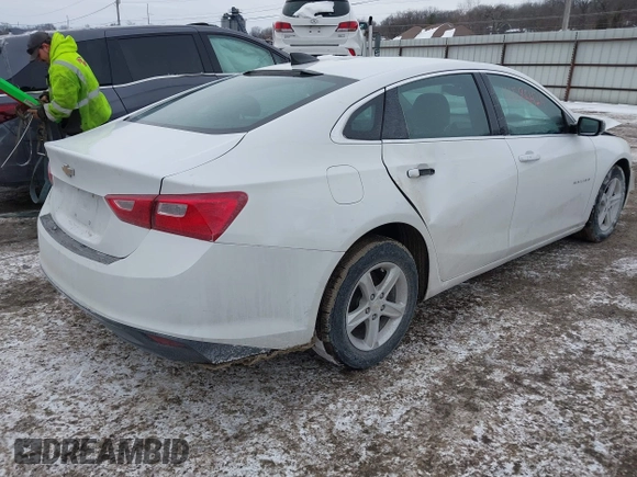 2020 Chevrolet Malibu LS with VIN 1G1ZB5ST7LF076167, listed as a IAAI auction lot 41585424 with 191,626 mi miles and . Bid and sale history available at DreamBid. Image 4.