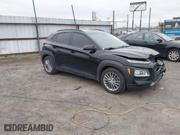 2020 Hyundai Kona SEL Plus with VIN KM8K62AA4LU428995, listed as a IAAI auction lot 41475674 with 132,304 mi miles. Bid and sale history available at carsss.com. Image 1.