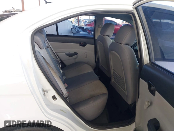 2011 Hyundai Accent GLS with VIN KMHCN4AC2BU537166, listed as a IAAI auction lot 41754923 with 134,660 mi miles and . Bid and sale history available at DreamBid. Image 8.