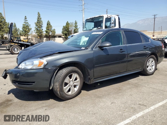 2014 Chevrolet Impala LS with VIN 2G1WA5E37E1105968, listed as a Copart auction lot 61287875 with 73,497 mi miles and Salvage title. Bid and sale history available at DreamBid. Image 1.