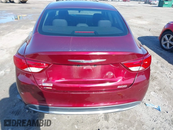 2015 Chrysler 200 Limited with VIN 1C3CCCAB7FN576741, listed as a IAAI auction lot 41374219 with 132,844 mi miles and . Bid and sale history available at DreamBid. Image 16.