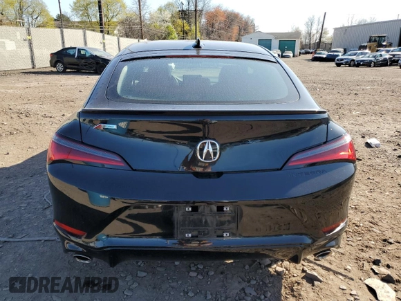 2024 Acura Integra w/A-Spec Package with VIN 19UDE4H30RA009850, listed as a Copart auction lot 53495375 with 9,036 mi miles and Salvage title. Bid and sale history available at DreamBid. Image 6.