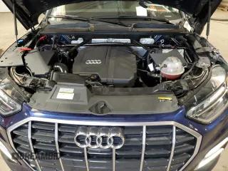 2021 Audi Q5 Premium Plus with VIN WA1BAAFY7M2030867, listed as a Copart auction lot 63416674 with 32,843 mi miles and Salvage Title. Bid and sale history available at carsss.com. Image 14.