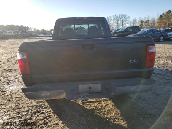 2002 Ford Ranger XL with VIN 1FTYR14U12PA85940, listed as a Copart auction lot 44300555 with 159,650 mi miles and Salvage Title. Bid and sale history available at carsss.com. Image 6.