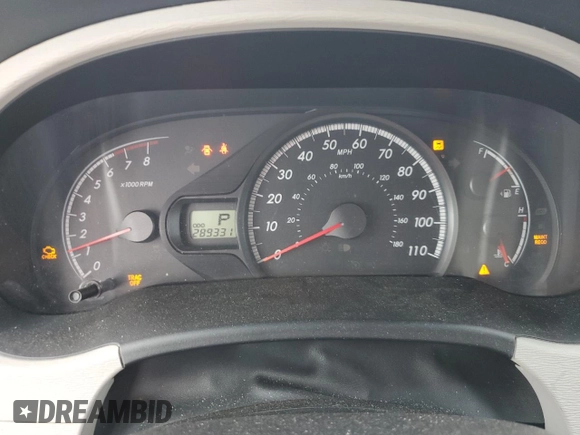 2012 Toyota Sienna LE AAS with VIN 5TDKK3DC1CS190739, listed as a Copart auction lot 51583465 with 289,331 mi miles and Salvage Title. Bid and sale history available at DreamBid. Image 9.