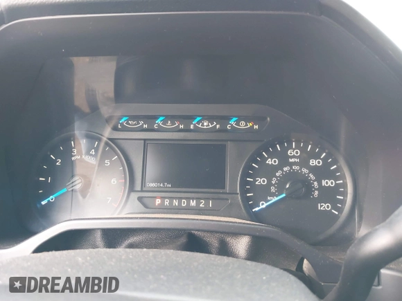 2017 Ford F-150 XL with VIN 1FTEW1CP8HFA97542, listed as a IAAI auction lot 41567737 with 86,014 mi miles. Bid and sale history available at carsss.com. Image 7.