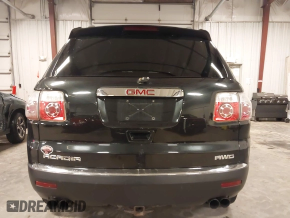 2009 GMC Acadia SLE1 with VIN 1GKEV13DX9J190901, listed as a IAAI auction lot 41932045 with 205,883 mi miles and . Bid and sale history available at carsss.com. Image 16.