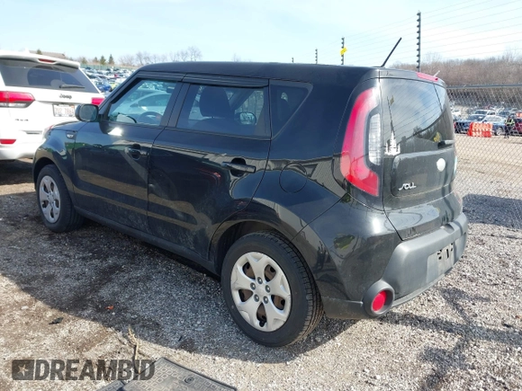 2014 Kia Soul with VIN KNDJN2A2XE7037945, listed as a IAAI auction lot 41777905 with 104,005 mi miles. Bid and sale history available at carsss.com. Image 3.