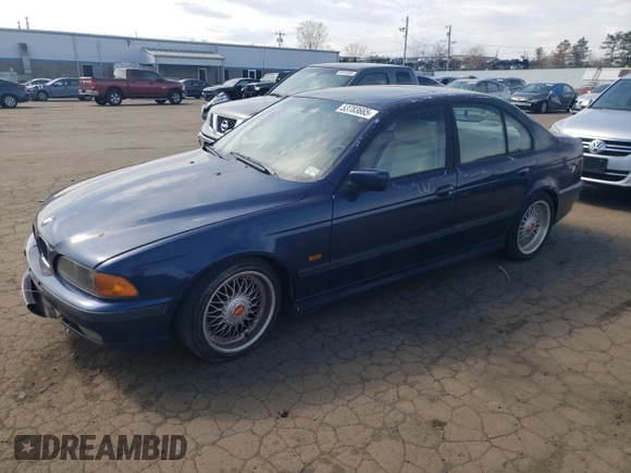 2000 BMW 5 Series with VIN WBADM5346YBY17536, listed as a Copart auction lot 53783665 with Not provided miles and Salvage title. Bid and sale history available at DreamBid. Image 1.