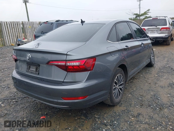 2021 Volkswagen Jetta S with VIN 3VWC57BU2MM103489, listed as a IAAI auction lot 42264290 with 72,078 mi miles and . Bid and sale history available at DreamBid. Image 4.