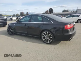2012 Audi A6 Prestige with VIN WAUHGAFC4CN119339, listed as a Copart auction lot 52168965 with 106,943 mi miles and Salvage title. Bid and sale history available at DreamBid. Image 2.