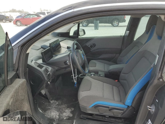 2018 BMW i3 with VIN WBY7Z2C58JVB88621, listed as a Copart auction lot 42405363 with 18,043 mi miles. Bid and sale history available at carsss.com. Image 7.