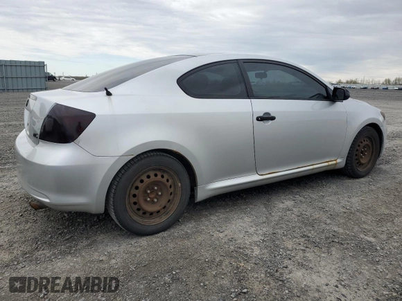 2007 Scion tC Spec z VIN JTKDE177670193138, wystawiony jako Copart lot #55172495 z przebiegiem 254 165 mil mil oraz Czysty tytuł • Clean title. Historia ofert i sprzedaży dostępna na DreamBid. Obrazek 3.