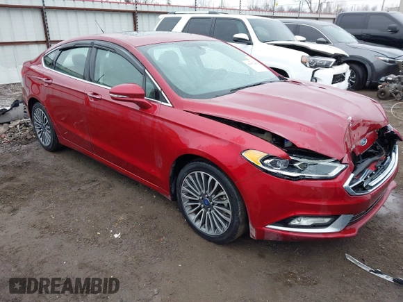 2017 Ford Fusion SE z VIN 3FA6P0H98HR175087, wystawiony jako IAAI lot #41557481 z przebiegiem 103 752 mil mil oraz . Historia ofert i sprzedaży dostępna na DreamBid. Obrazek 1.