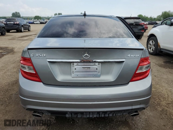 2011 Mercedes-Benz C 350 with VIN WDDGF8HB7BA522936, listed as a Copart auction lot 63910225 with 178,097 mi miles and Clean title. Bid and sale history available at DreamBid. Image 6.