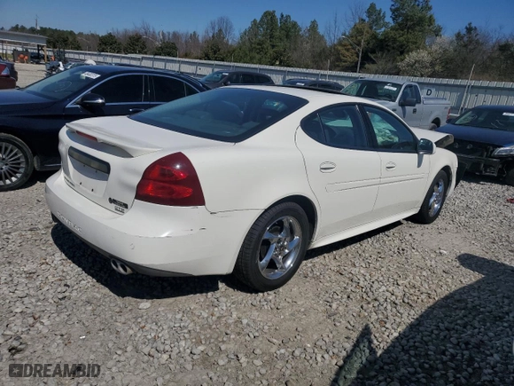 2004 Pontiac Grand Prix GTP with VIN 2G2WR524141145978, listed as a Copart auction lot 48695745 with 217,470 mi miles and Salvage Title. Bid and sale history available at carsss.com. Image 3.