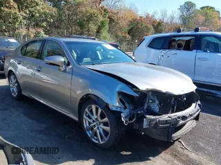 2015 Lexus GS 350 with VIN JTHBE1BL1FA019021, listed as a IAAI auction lot 41853288 with 108,139 mi miles. Bid and sale history available at carsss.com. Image 1.