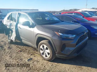 2024 Toyota RAV4 LE with VIN 2T3H1RFV8RC297407, listed as a IAAI auction lot 41692524 with 5,791 mi miles. Bid and sale history available at carsss.com. Image 1.