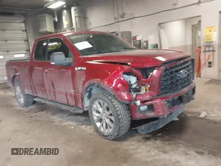 2015 Ford F-150 XLT with VIN 1FTEX1EP2FFC88977, listed as a IAAI auction lot 41428753 with 115,988 mi miles. Bid and sale history available at carsss.com. Image 1.