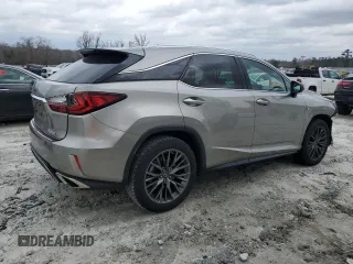 2017 Lexus RX with VIN 2T2BZMCA1HC124169, listed as a Copart auction lot 41709733 with 87,079 mi miles. Bid and sale history available at carsss.com. Image 3.