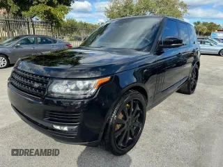 2016 Land Rover Range Rover Supercharged с VIN SALGS2EF6GA262345, выставлен на аукционе Copart как лот 69593394 с пробегом 42 240 миль миль и Списание • Salvage title. История ставок и продаж доступна на DreamBid. Изображение 1.