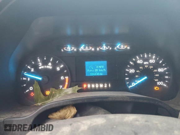 2017 Ford Super Duty F-250 SRW XLT with VIN 1FTBF2B67HED41799, listed as a Copart auction lot 76668464 with 184,138 mi miles and Salvage Title. Bid and sale history available at carsss.com. Image 9.