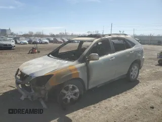 2006 Lexus RX 330 with VIN 2T2HA31U96C100319, listed as a Copart auction lot 49326225 with 0 mi miles and Salvage Title. Bid and sale history available at carsss.com. Image 1.