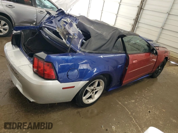 2004 Ford Mustang Deluxe with VIN 1FAFP44684F189081, listed as a Copart auction lot 59474985 with 249,812 mi miles and Salvage title. Bid and sale history available at DreamBid. Image 3.