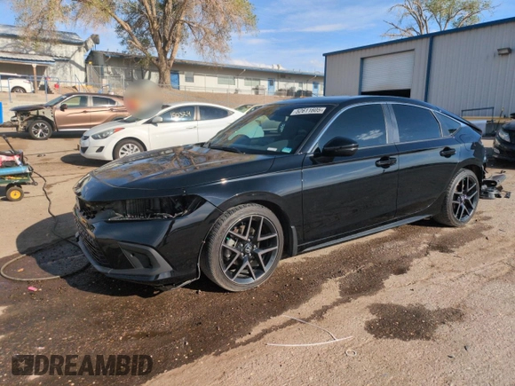 2023 Honda Civic Sport Touring z VIN 19XFL1H85PE402177, wystawiony jako Copart lot #52611605 z przebiegiem 56 306 mil mil oraz Szkoda całkowita • Salvage title. Historia ofert i sprzedaży dostępna na DreamBid. Obrazek 1.