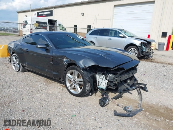 2019 Ford Mustang EcoBoost with VIN 1FA6P8TH7K5166355, listed as a IAAI auction lot 42007861 with 97,807 mi miles and . Bid and sale history available at DreamBid. Image 1.