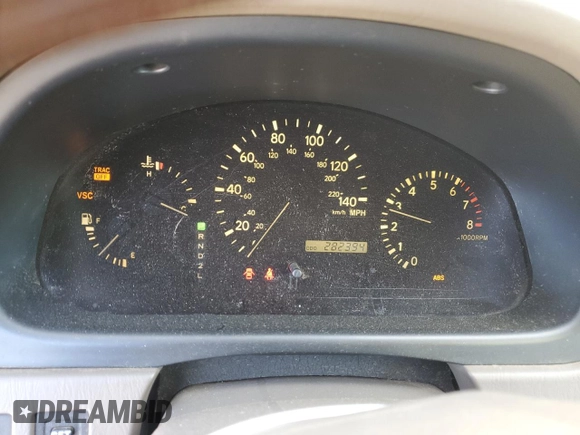2002 Lexus RX 300 with VIN JTJGF10U220121425, listed as a Copart auction lot 77484364 with 282,394 mi miles and Salvage Title. Bid and sale history available at carsss.com. Image 9.
