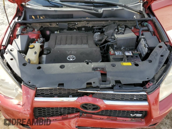 2010 Toyota RAV4 Limited with VIN JTMYK4DV0AD004618, listed as a Copart auction lot 42961773 with 105,994 mi miles and Salvage title. Bid and sale history available at DreamBid. Image 13.