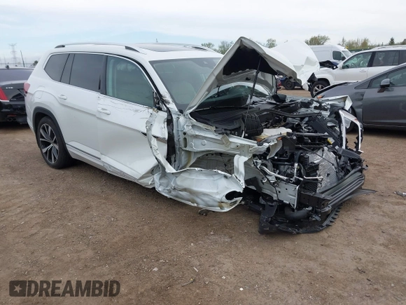 2025 Volkswagen Atlas SE with VIN 1V2FR2CA0SC525107, listed as a IAAI auction lot 42149492 with 2,443 mi miles and . Bid and sale history available at DreamBid. Image 1.
