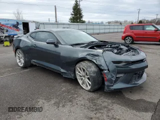 2016 Chevrolet Camaro 2SS with VIN 1G1FH1R78G0192988, listed as a Copart auction lot 54676575 with 19,319 mi miles and Salvage title. Bid and sale history available at DreamBid. Image 4.