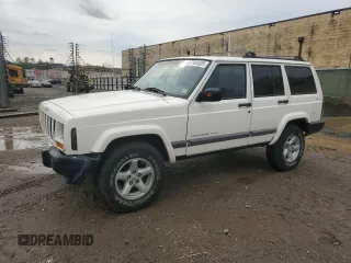 2001 Jeep Cherokee Sport with VIN 1J4FF48S91L626596, listed as a Copart auction lot 51494835 with 137,210 mi miles and Clean Title. Bid and sale history available at carsss.com. Image 1.