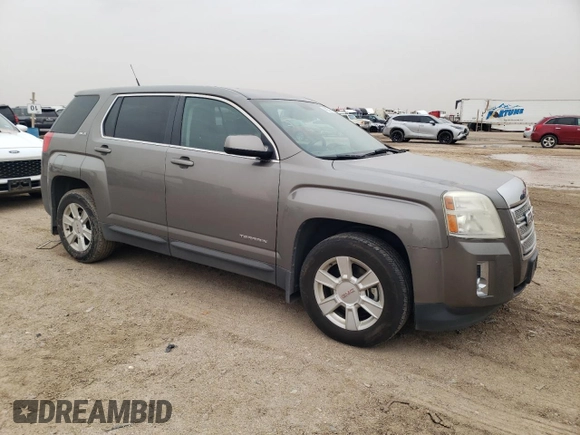 2011 GMC Terrain SLE-1 with VIN 2CTALMEC8B6458762, listed as a Copart auction lot 48260375 with 116,452 mi miles and Clean title. Bid and sale history available at DreamBid. Image 4.