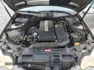 2004 Mercedes-Benz C 230 Kompressor with VIN WDBRF40J24F535886, listed as a Copart auction lot 85705154 with 145,446 mi miles and Salvage Title. Bid and sale history available at DreamBid. Image 12.
