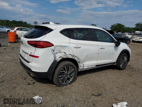 2020 Hyundai Tucson Sport with VIN KM8J3CAL0LU155937, listed as a Copart auction lot 56242685 with 78,107 mi miles and Salvage title. Bid and sale history available at DreamBid. Image 3.