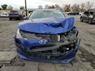 2021 Hyundai Elantra SEL with VIN 5NPLM4AG9MH018798, listed as a Copart auction lot 86608574 with 75,958 mi miles and Salvage Title. Bid and sale history available at carsss.com. Image 5.