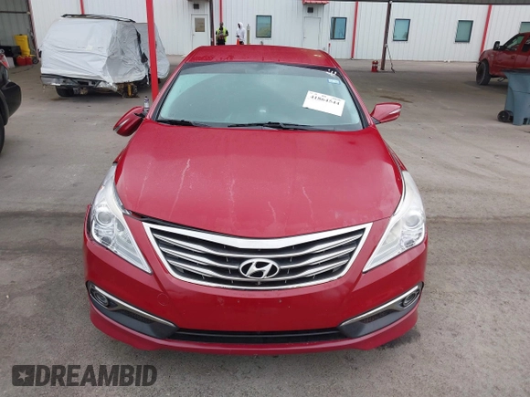 2015 Hyundai Azera with VIN KMHFG4JG1FA488009, listed as a IAAI auction lot 41864544 with 99,358 mi miles and . Bid and sale history available at carsss.com. Image 12.