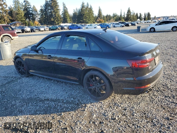 2018 Audi S4 Prestige with VIN WAUC4AF48JA132448, listed as a Copart auction lot 77536224 with 38,891 mi miles and Salvage Title. Bid and sale history available at carsss.com. Image 2.