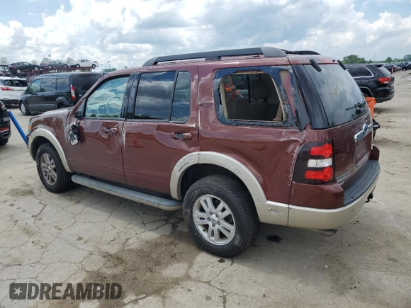 2009 Ford Explorer Eddie Bauer z VIN 1FMEU74E89UA10155, wystawiony jako Copart lot #56597595 z przebiegiem 85 831 mil mil oraz Szkoda całkowita • Salvage title. Historia ofert i sprzedaży dostępna na DreamBid. Obrazek 2.