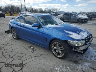 2017 BMW 4 Series 430i with VIN WBA4R7C59HK679917, listed as a Copart auction lot 46194895 with 89,625 mi miles and Salvage Title. Bid and sale history available at DreamBid. Image 4.