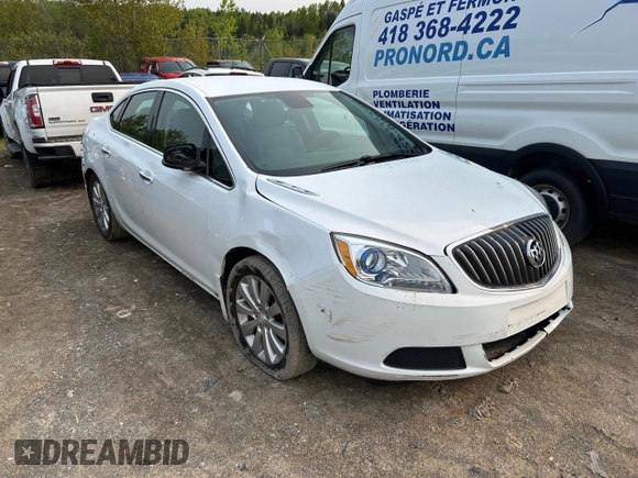 2013 Buick Verano with VIN 1G4PN5SK8D4125592, listed as a Copart auction lot 60204785 with 75,786 mi miles and Salvage title. Bid and sale history available at DreamBid. Image 4.
